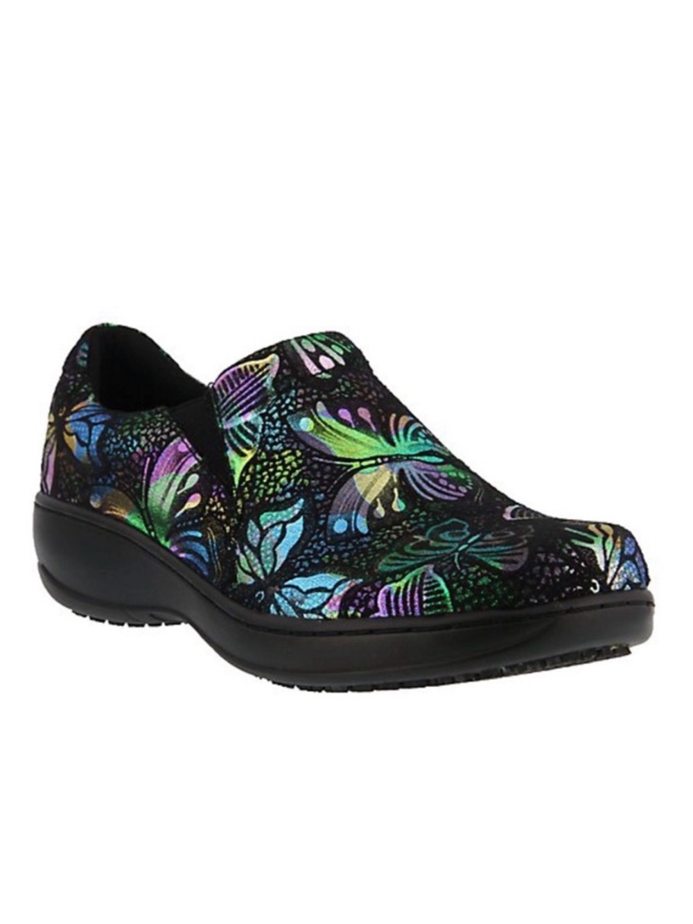 Spring Step Professional Slip-On Shoes - Winfrey-Flutter Clogs Size 6.5M